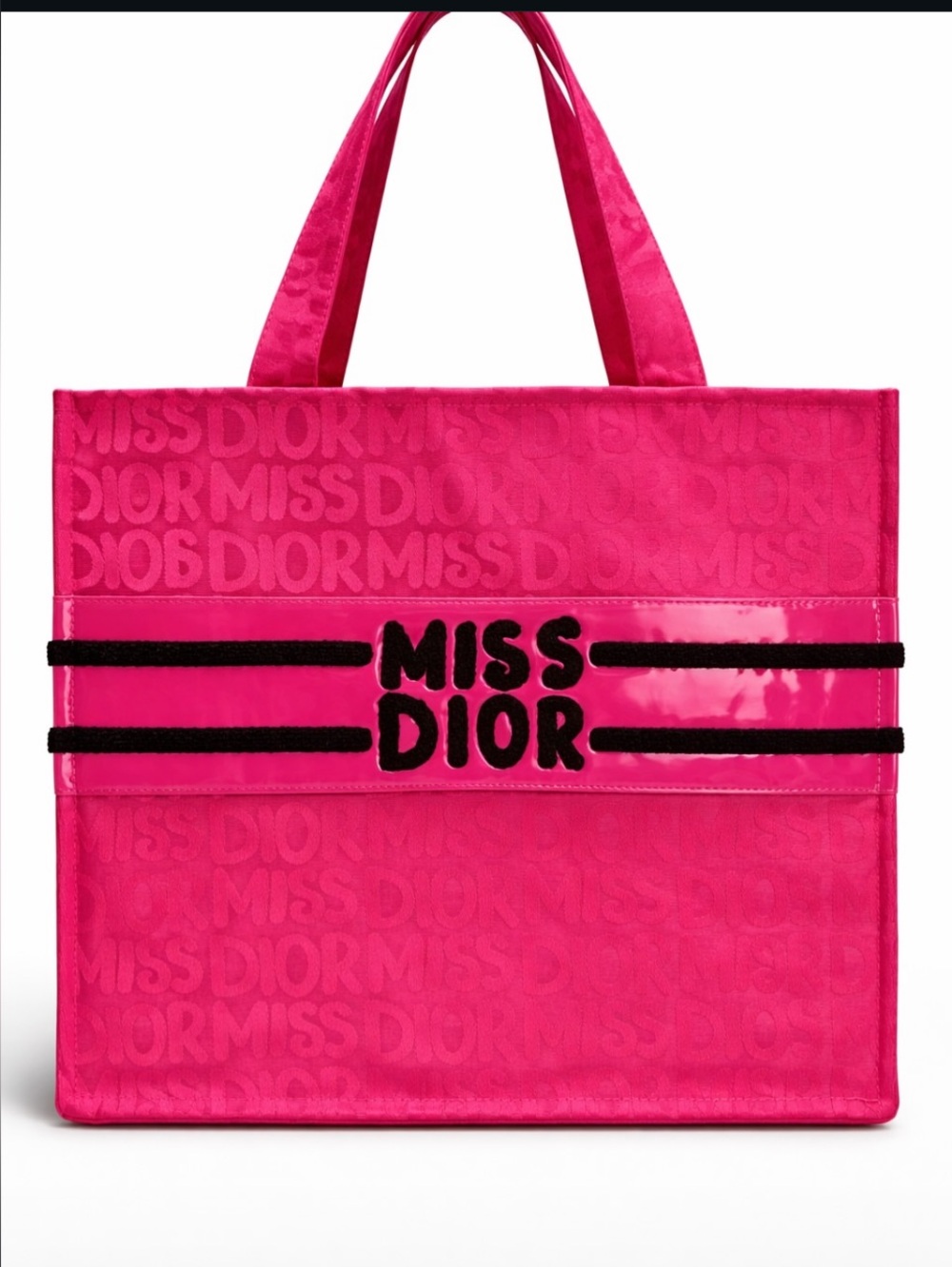 Dior Hot Pink Miss Dior Tote NEW IN BAG- GWP - Picture 1 of 5
